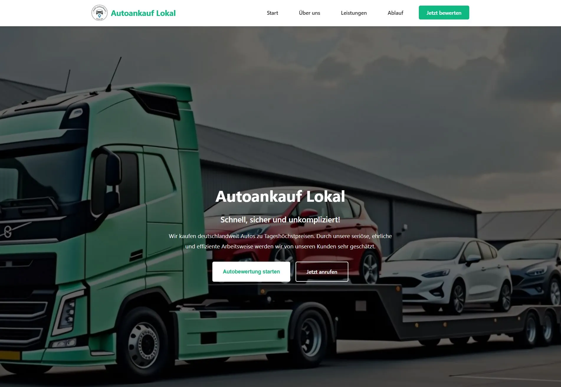 Landingpage – Startseite