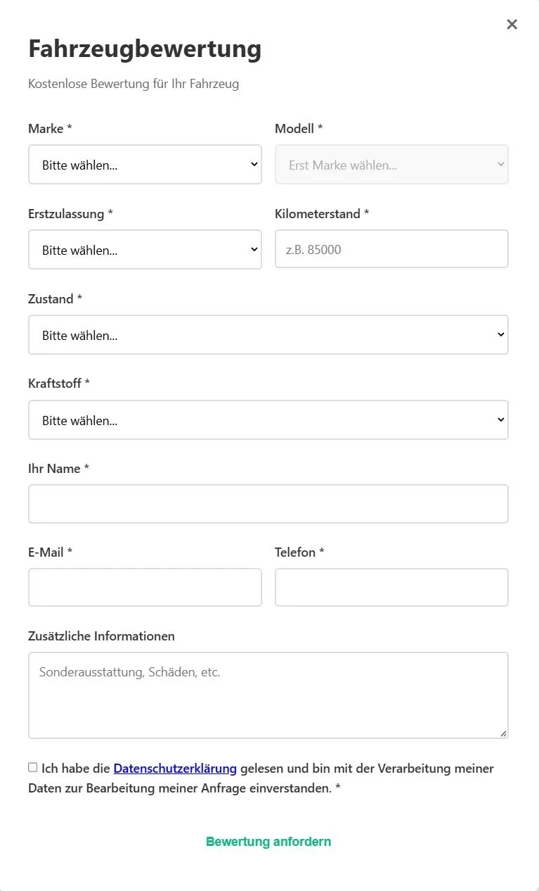 Landingpage – Kontakt