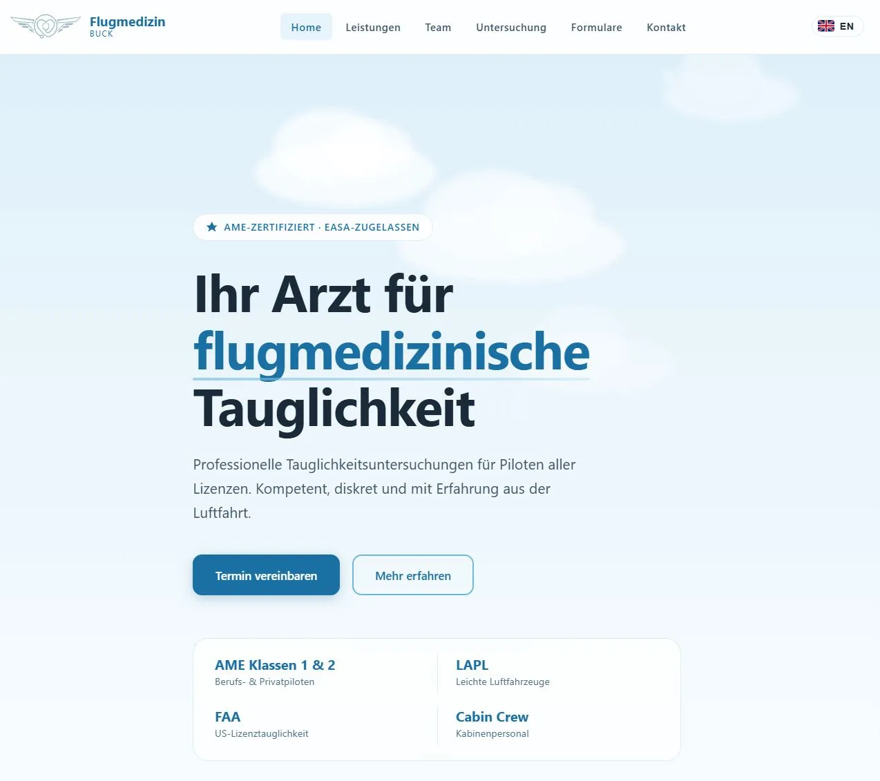 Website-Relaunch – Startseite